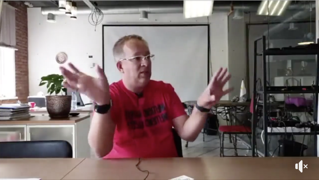 Александр Назаров на встрече