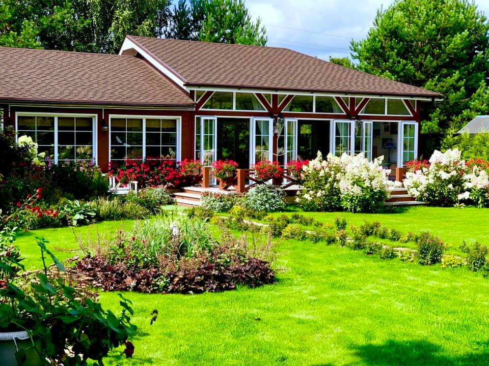 Сад Инары Жука, фото владелицы сада