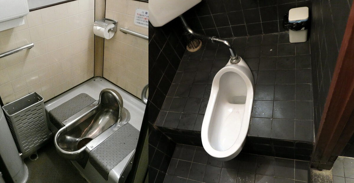 Традиционные японские туалеты
