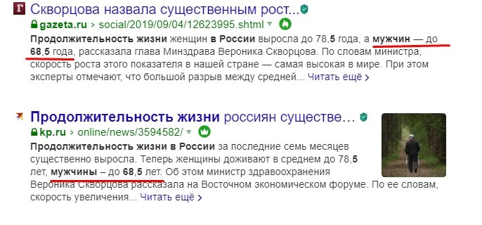 Данные о продолжительности жизни - официальные. Верить или нет официальным данным - не знаю.