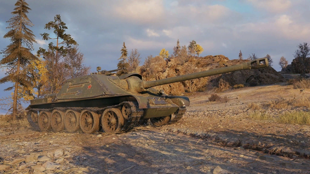 СУ-122-44— советская премиум ПТ-САУ VII уровня (награда рекрута)