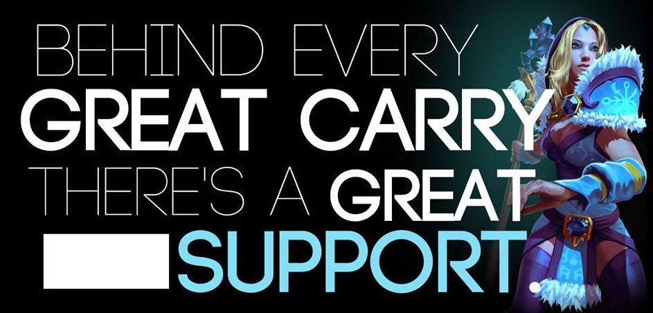 Истина ДОТЫ: За каждый великим керри стоит великий саппорт