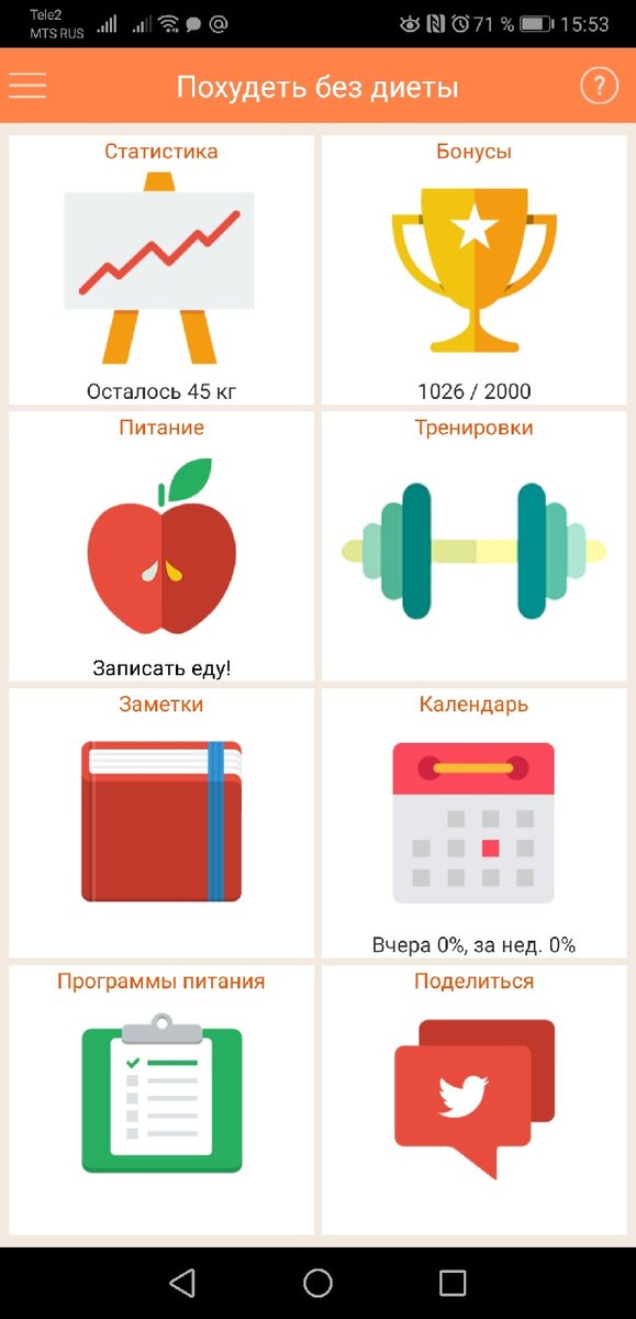 Похудеть без диеты. Листайте дальше
