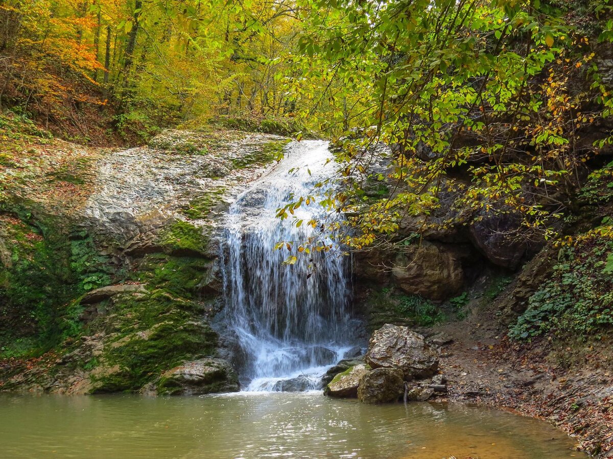 Водопады руфабго адыгея фото