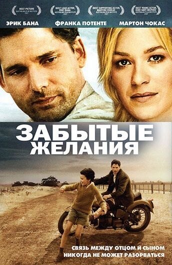 Забытые желания
Снятая на основе воспоминаний философа Раймонда Гаита, картина повествует о нелегкой жизни, которую ему пришлось пережить в столь юном возрасте. В центре повествования стоят сложные отношения родителей Раймонда, где ключевой фигурой выступает его мать, своенравный и ветреный характер которой однажды приводит к непоправимым событиям, вовлекая в череду трагедий ее саму и близких ей людей.