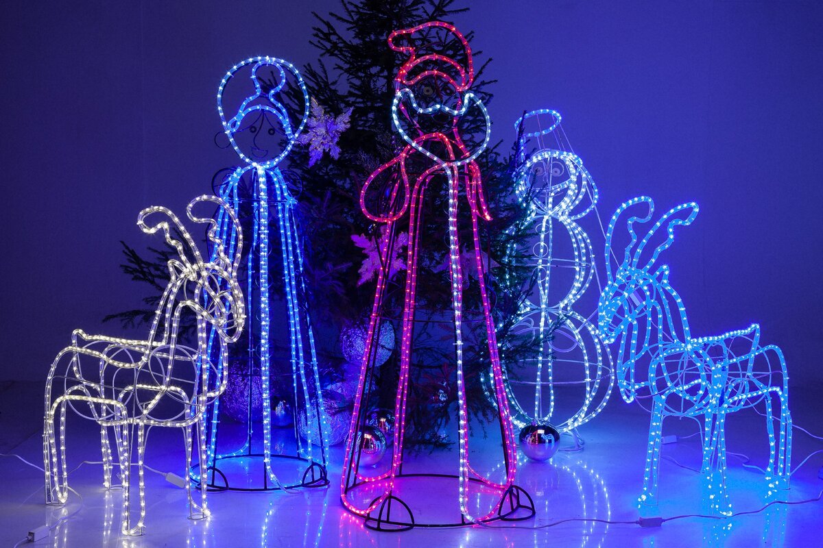 светящиеся фигуры