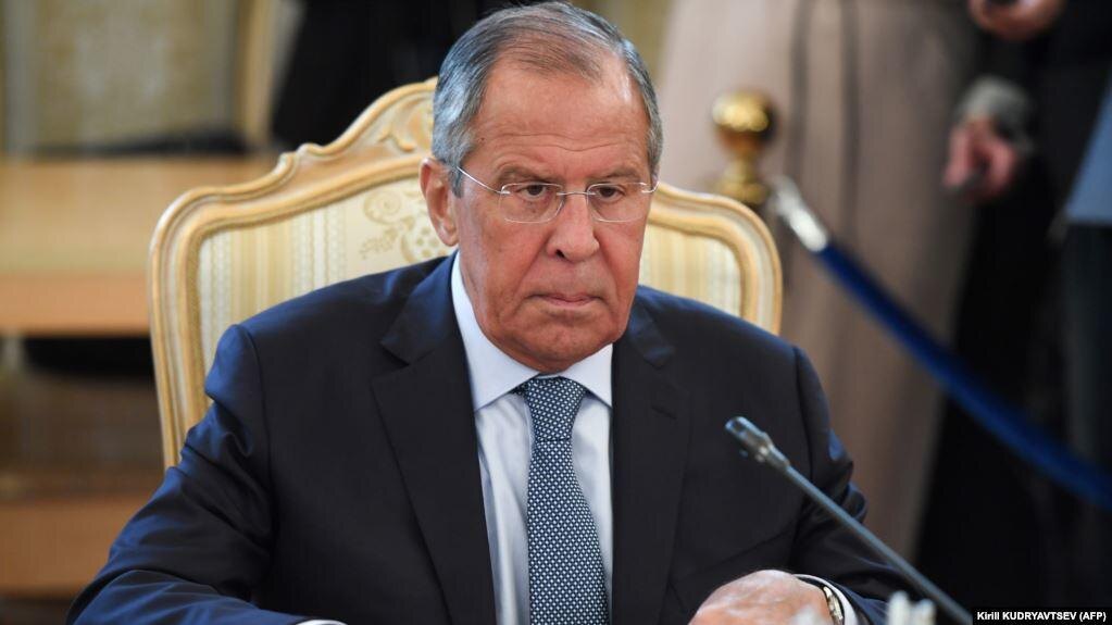 Министр иностранных дел России Сергей Лавров,  AFP.