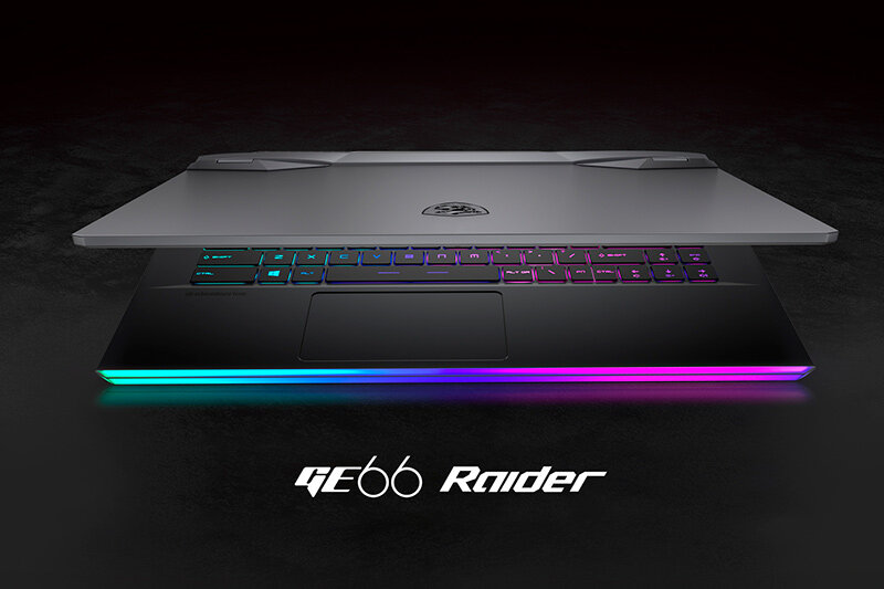                                  Вот так примерно будет выглядеть MSI GE66 Raider 
