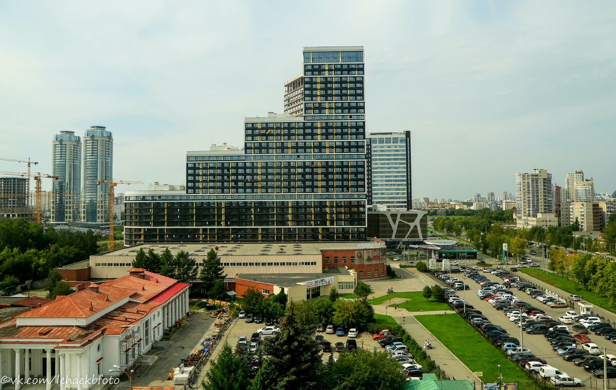 Фото из личного архива. Снято с автовышки в день города в 2019 году.  