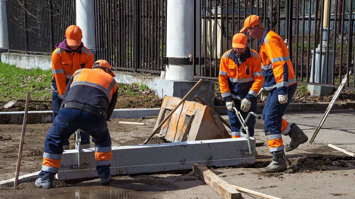 Бордюры в москве
