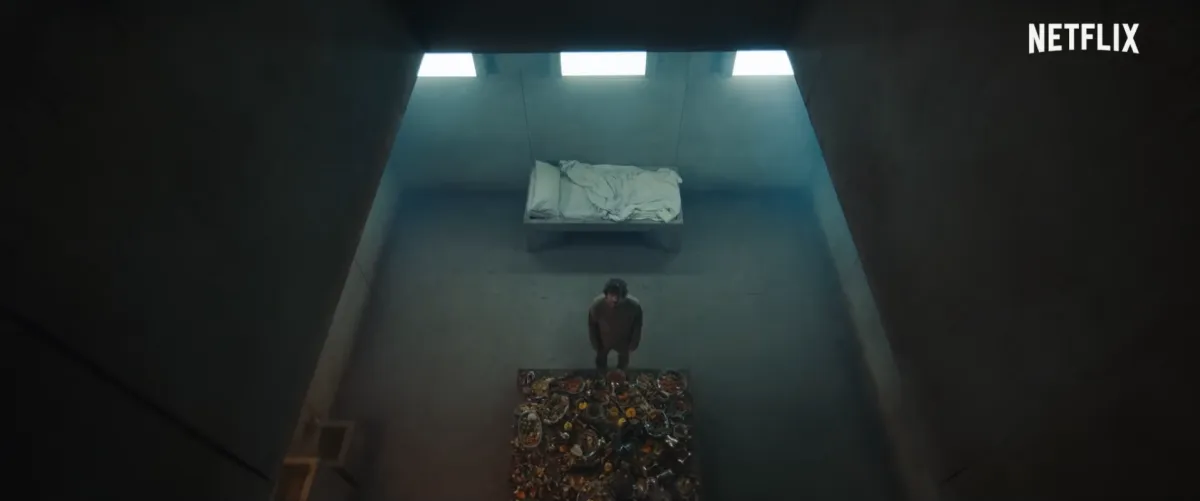 Кадр из фильма "Платформа"