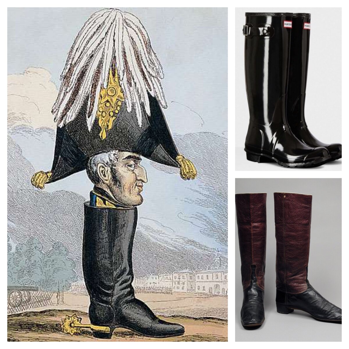 Веллингтонские непромокаемые сапоги. Источник google.co.uk