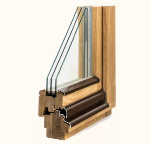 деревянное окно 