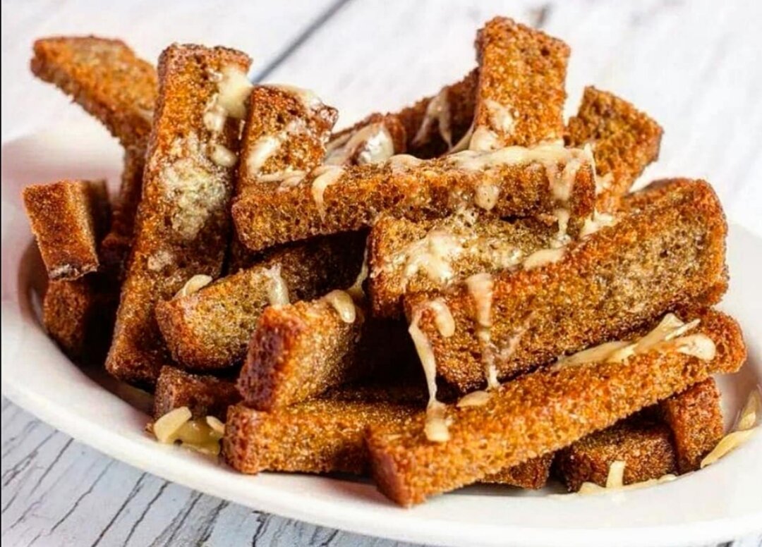 Чесночные гренки Хрустим