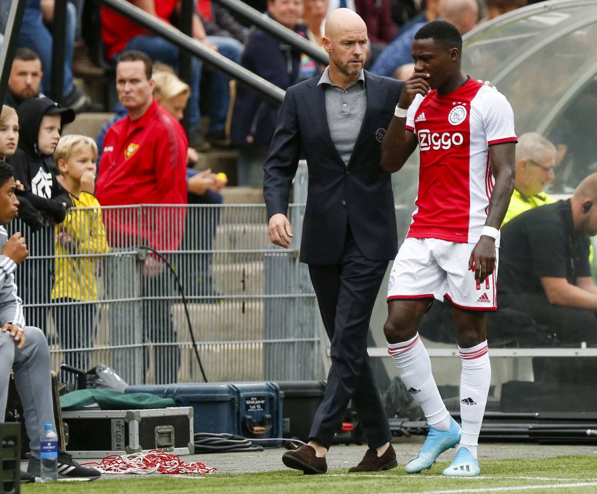 Эрик тен Хаг и Квинси Промес