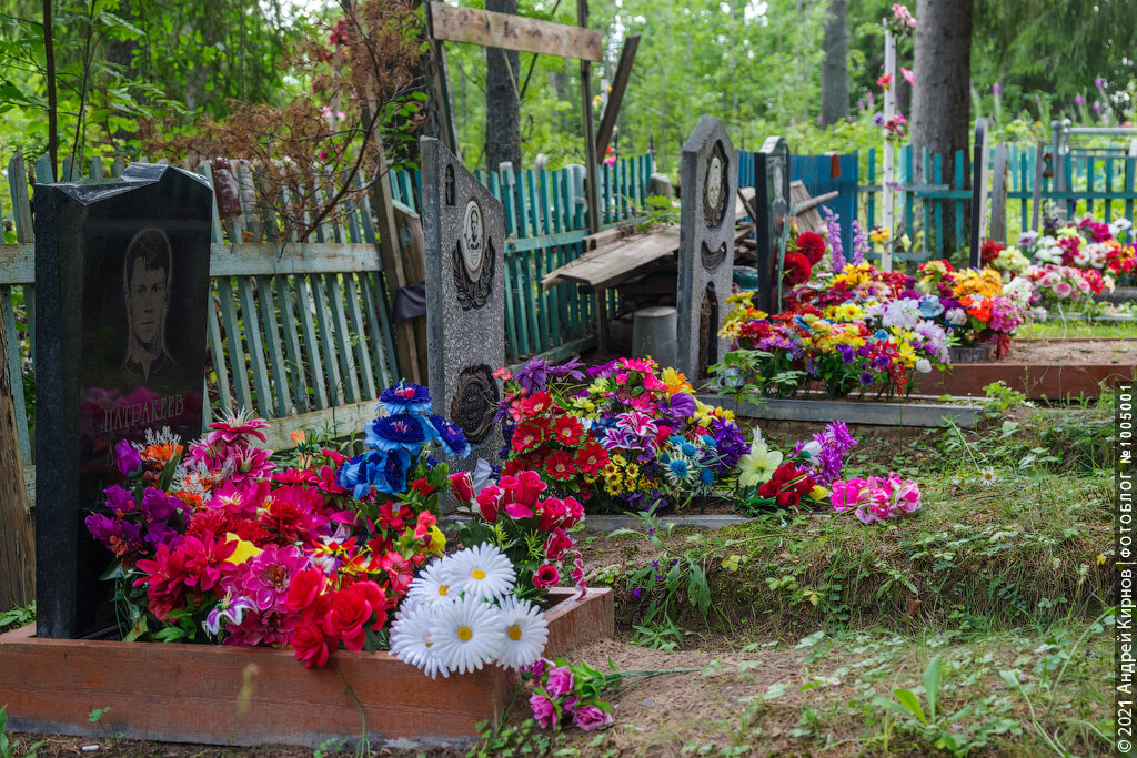 Правильно - пластиковые клумбы на могилах!