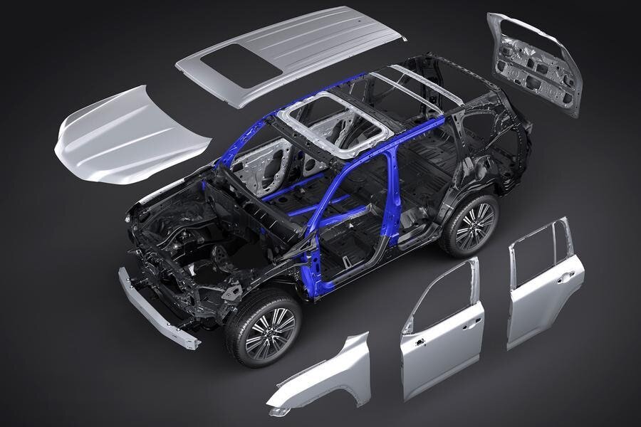 Новая платформа и алюминиевые кузовные детали