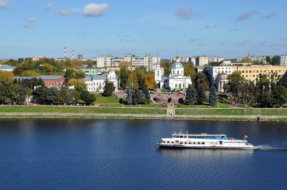 Вид с колеса обозрения