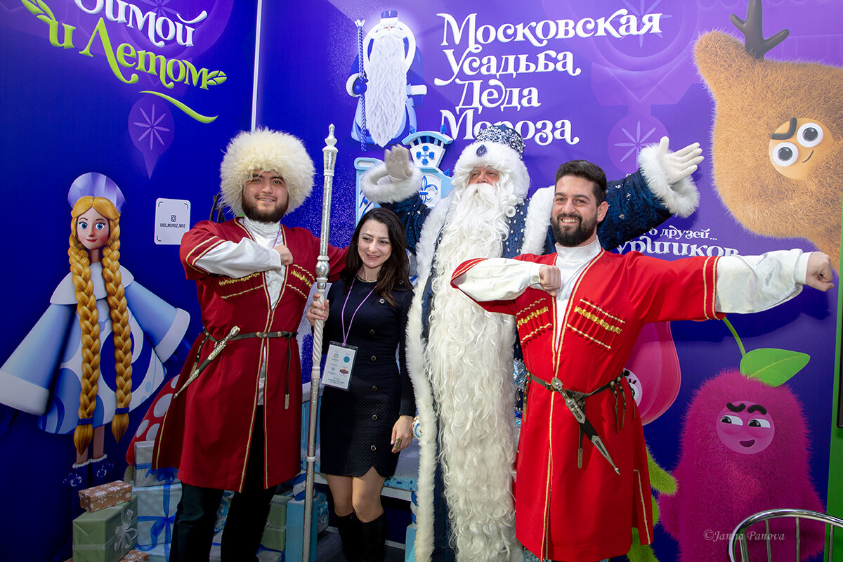 Дед Мороз на Интурмаркете-2022