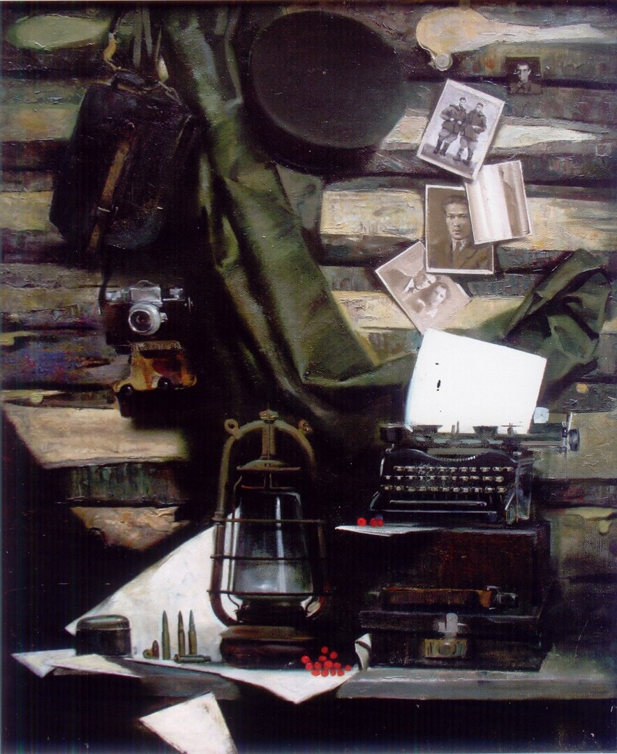 Александр Новосёлов.  "Память" 120х96 х.м. 2006