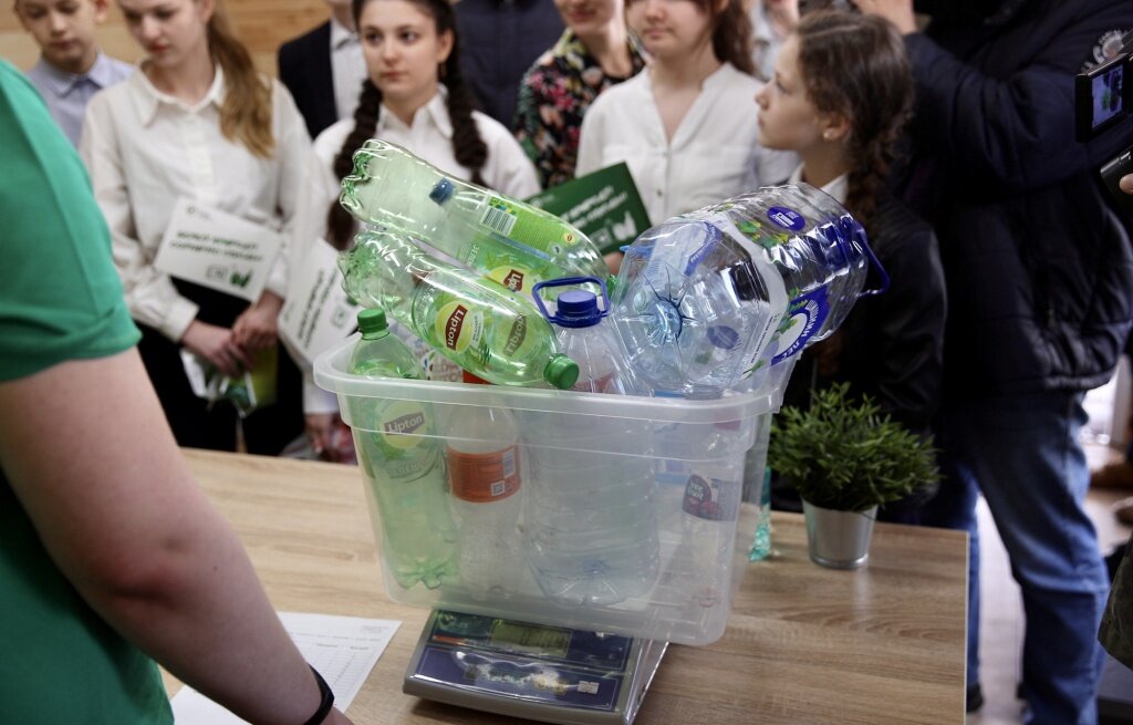 В Твери запустили первый в области «Экопункт», принимающий вторсырье