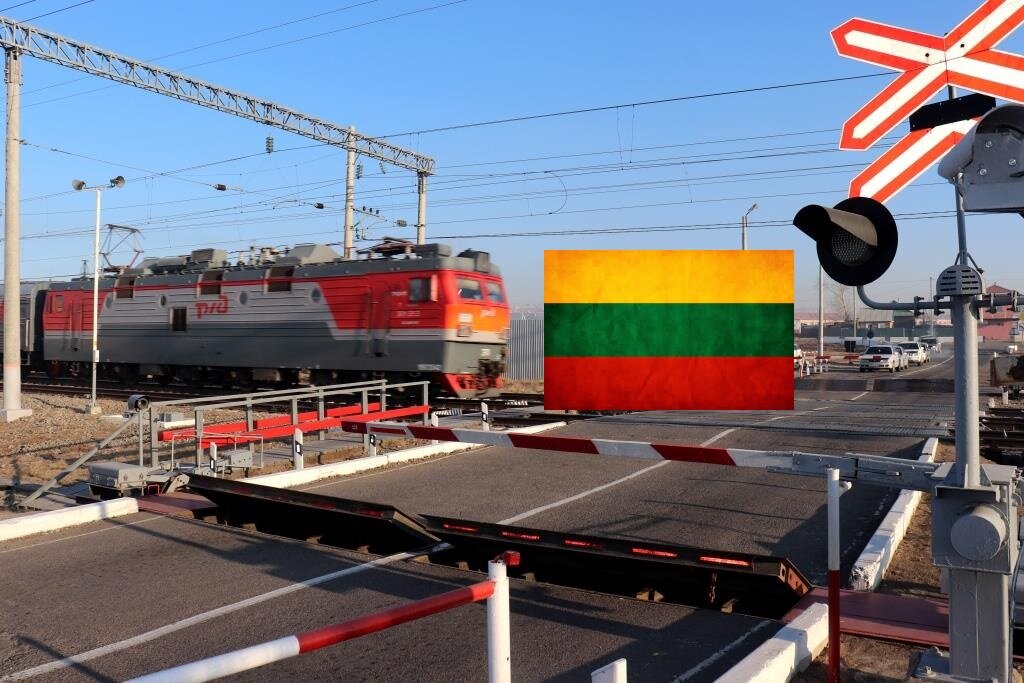 Литовская железная дорога. Железная дорога в Литве. Паром для поездов.
