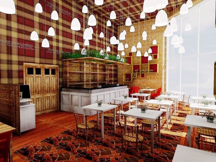 Придорожном кафе