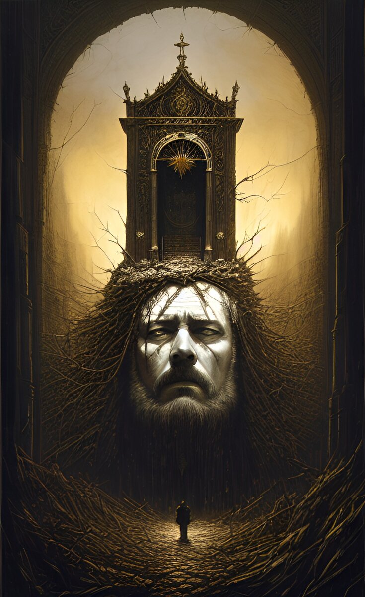 Том 1. Цикл Сердце крови и пламени. Обложка книги.