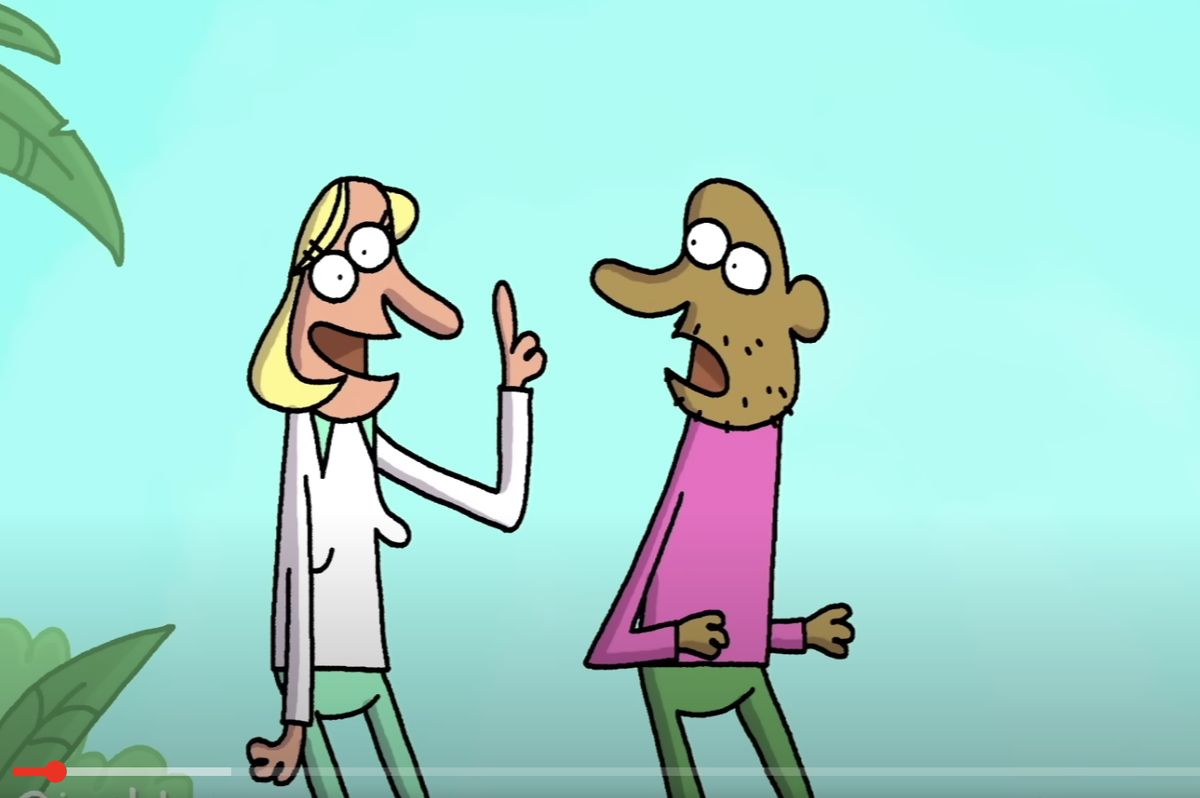 кадр из мультфильма студии Frame Order