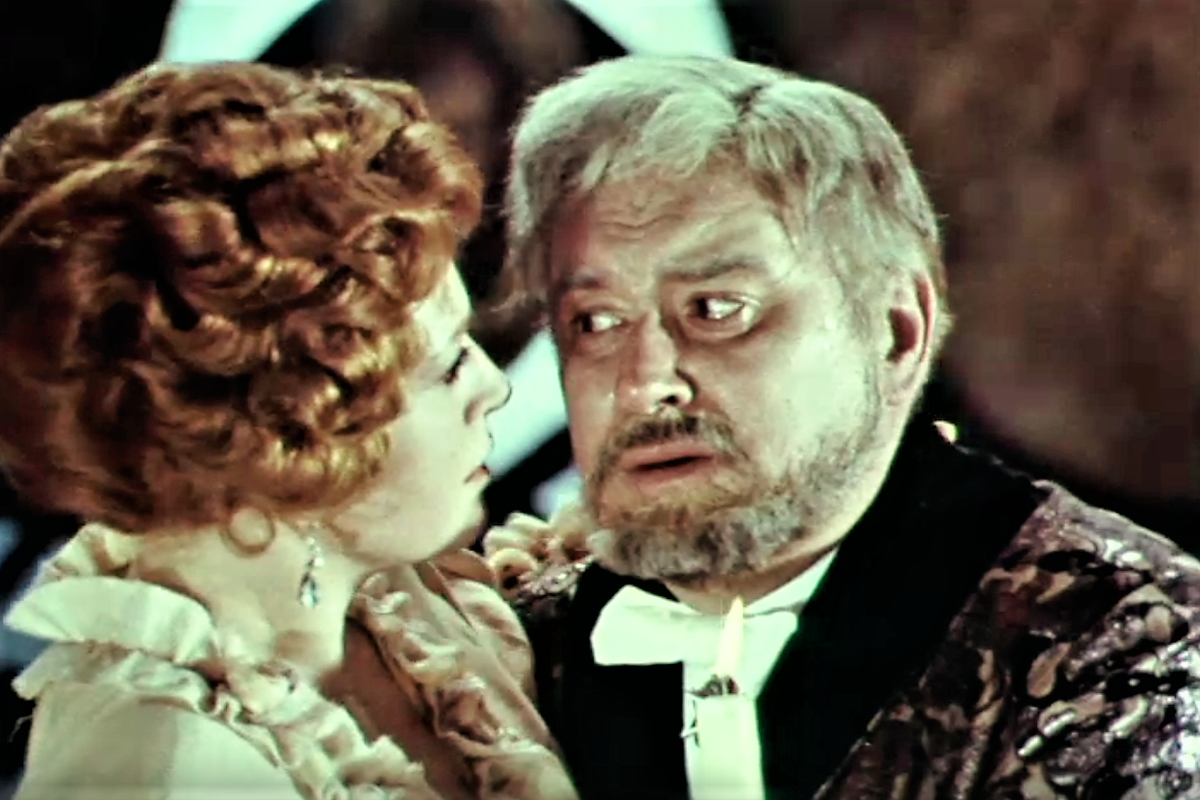 Кадр из телеспектакля "Господа Глембаи" (1979)