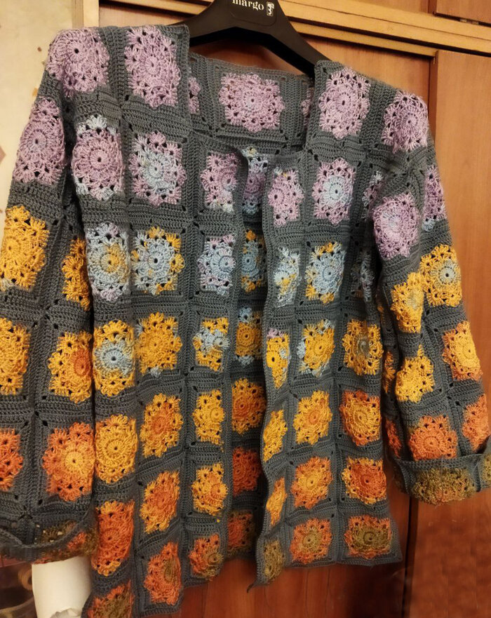 кардиган на осень