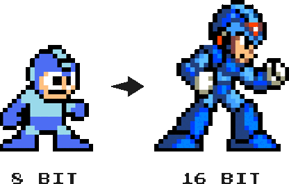 Младший Х оказался на голову выше своего предка Mega Man'а