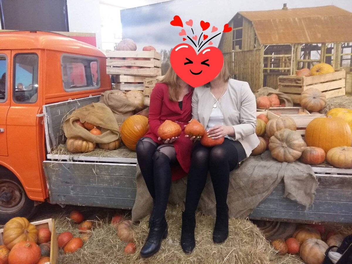 Фото автора с лучшей подругой