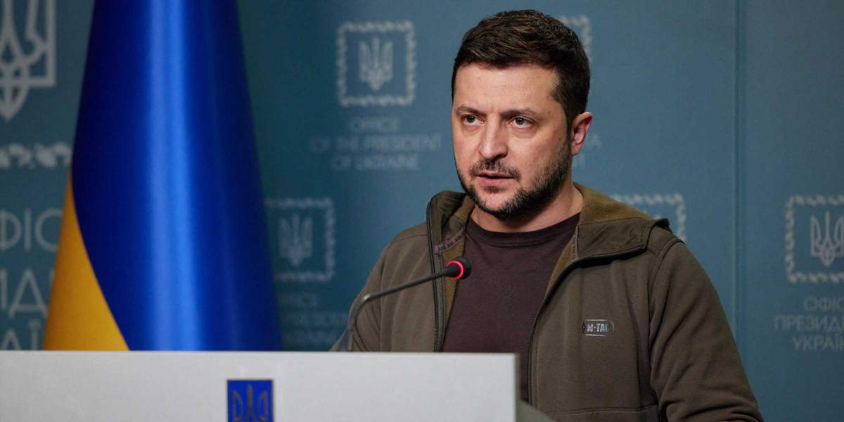 Владимир Зеленский. Фото: President Of Ukraine / Globallookpress.com 

