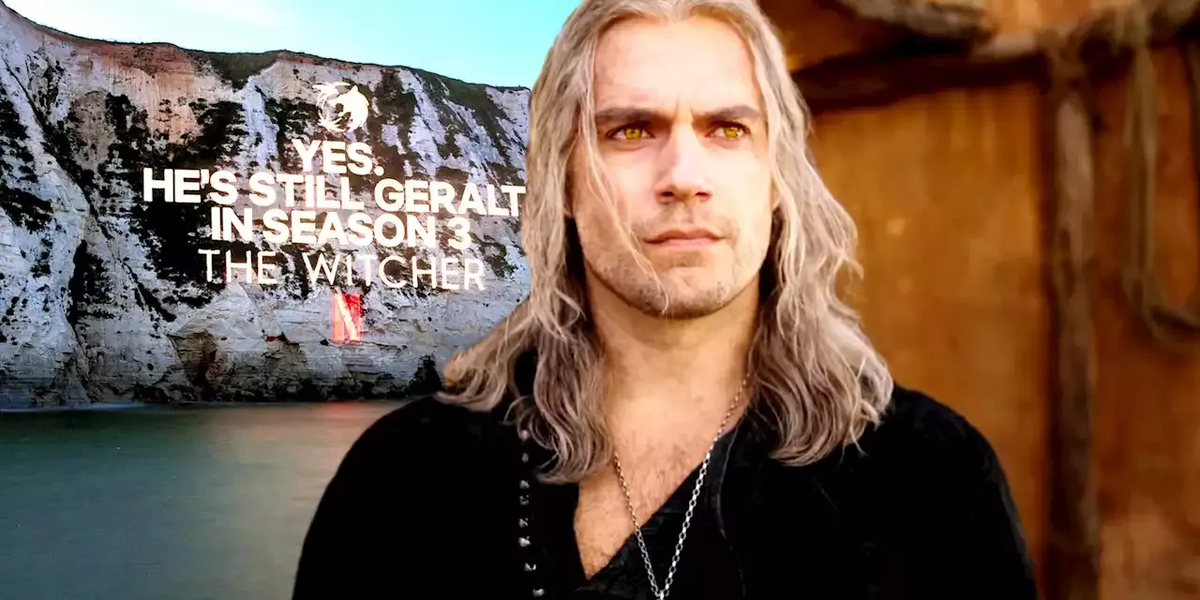 Пример пиара Нетфликс - вот такие инсталляции на разных достопримечательностях с надписью "Да, он все еще Геральт в 3 сезоне "Ведьмака" (фото www.headtopics.com).