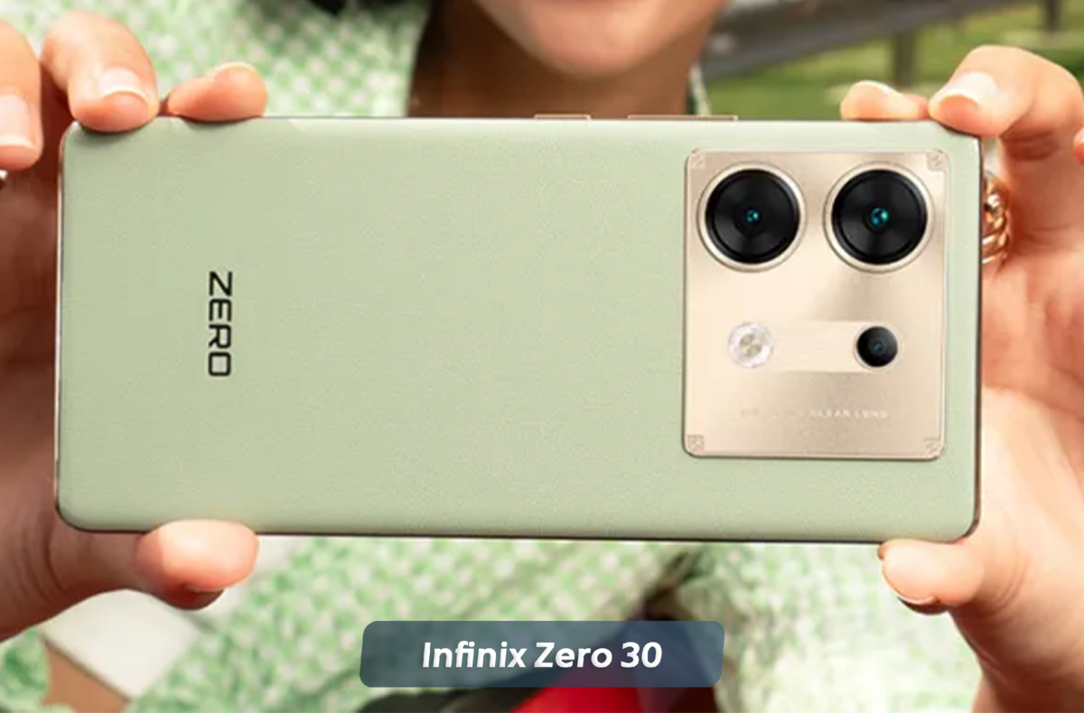 Infinix zero 30 зеленый