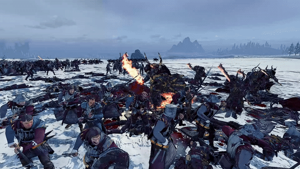 Total War: Warhammer. У пехотинцев определенно проблемы.