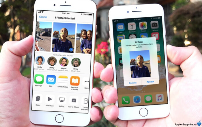 AirDrop: как мгновенно передавать фотографии и видео между iPhone, iPad или Mac?