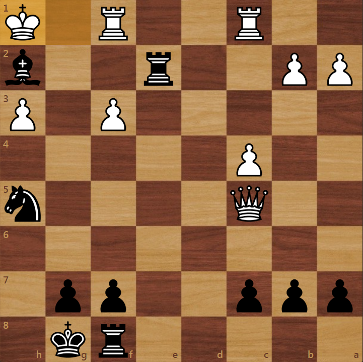 Ход черных.