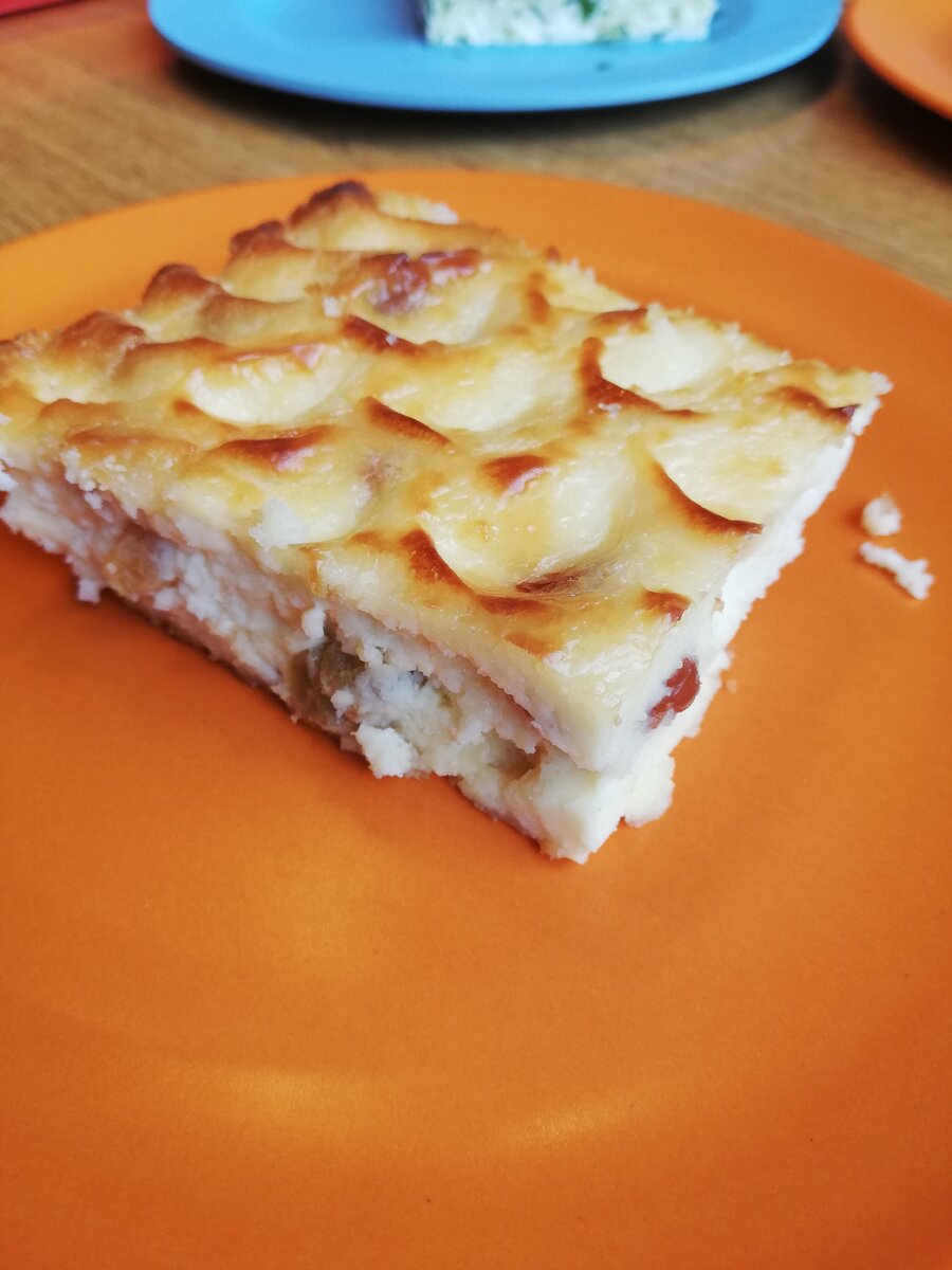 Второй завтрак. Запеканка. 120 гр. 240 ккал. БЖУ 15/11/25