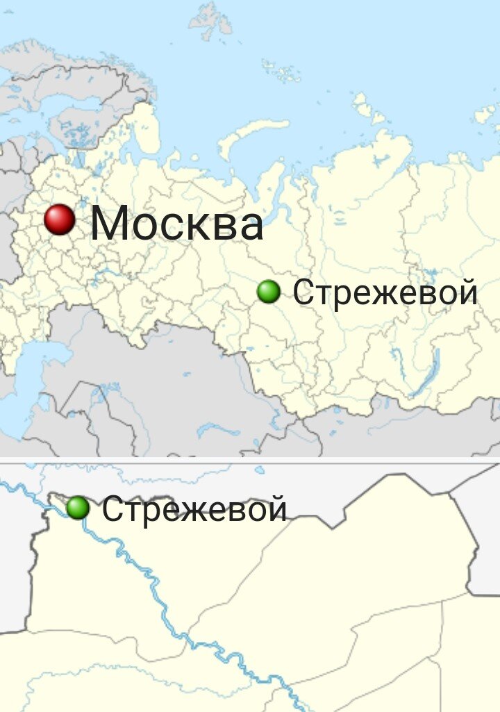 Карта и мой путь