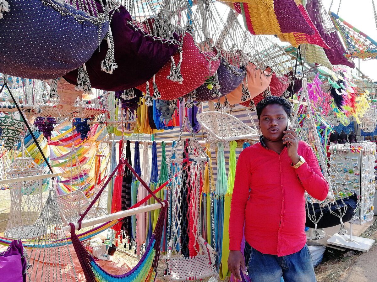 Гоа. Ранок в Анджуне. Фото автора.