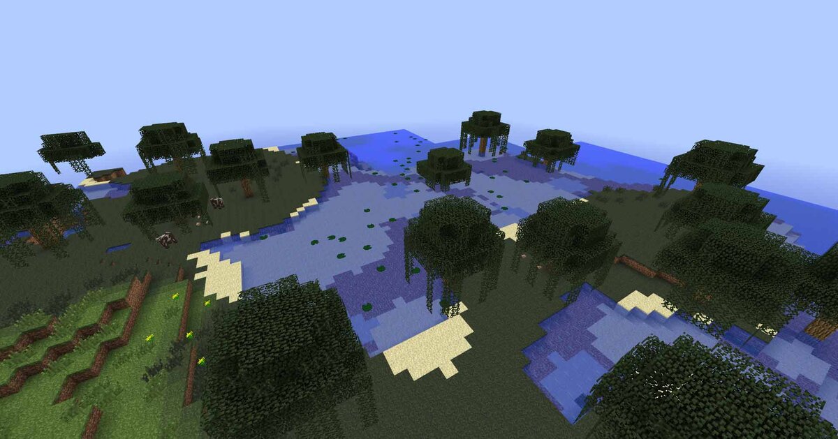 БОЛОТО В МАЙНКРАФТЕ