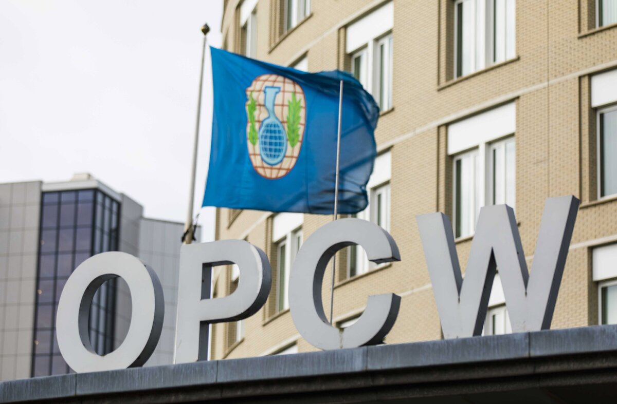 "Всемирный сторожевой пес" по химическому оружию ОЗХО обвиняет Сирию в применении химического оружия в марте 2017 года                                 ФОТО: BART MAAT/EPA