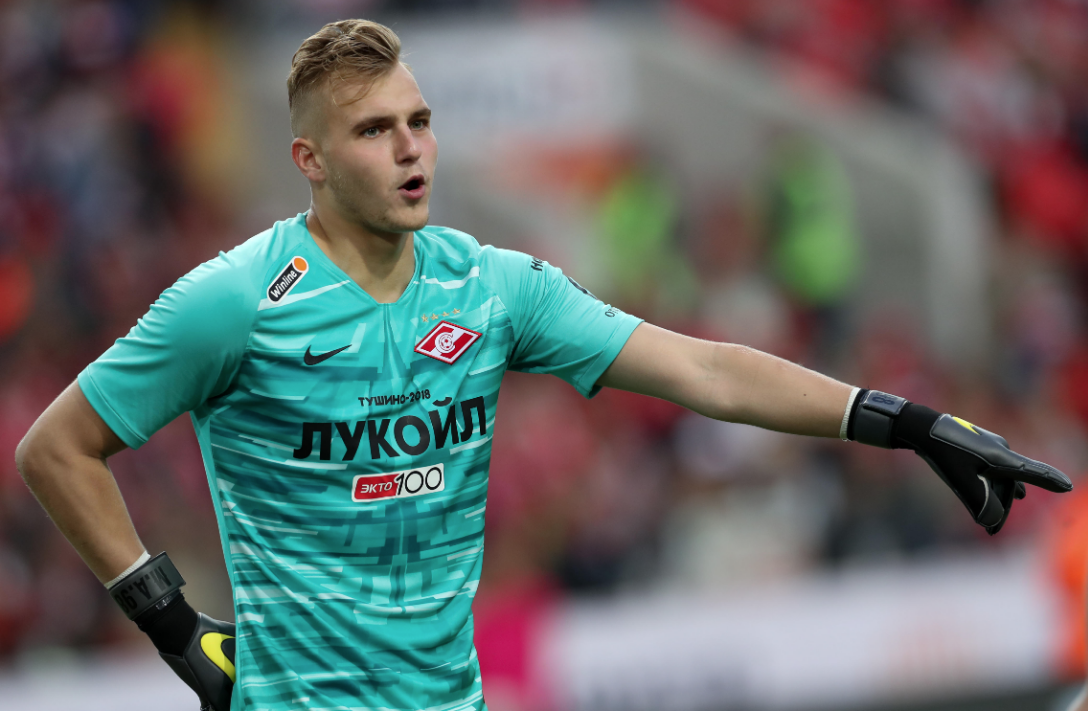 Вратарь "Спартака" Александр Максименко. Фото - "СЭ".