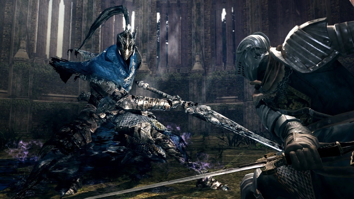 Битва с боссом в Dark Souls