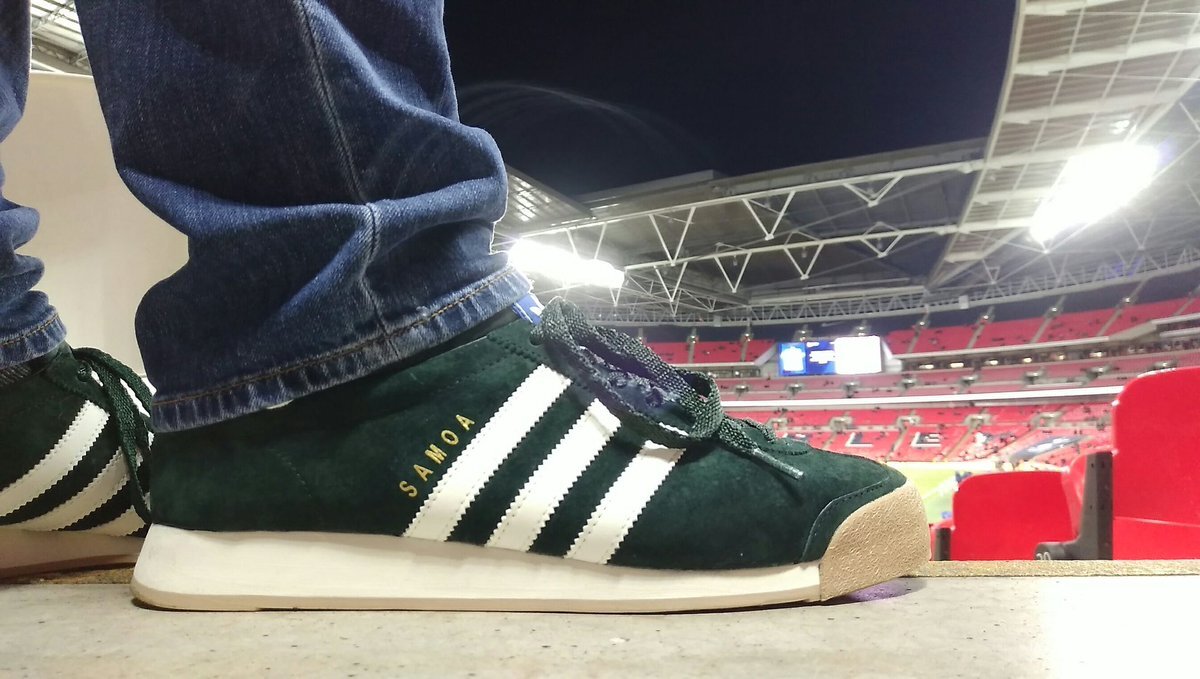 Adidas samoa 2024 vintage green