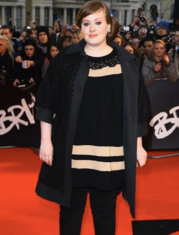 Фото певицы до похудения. 