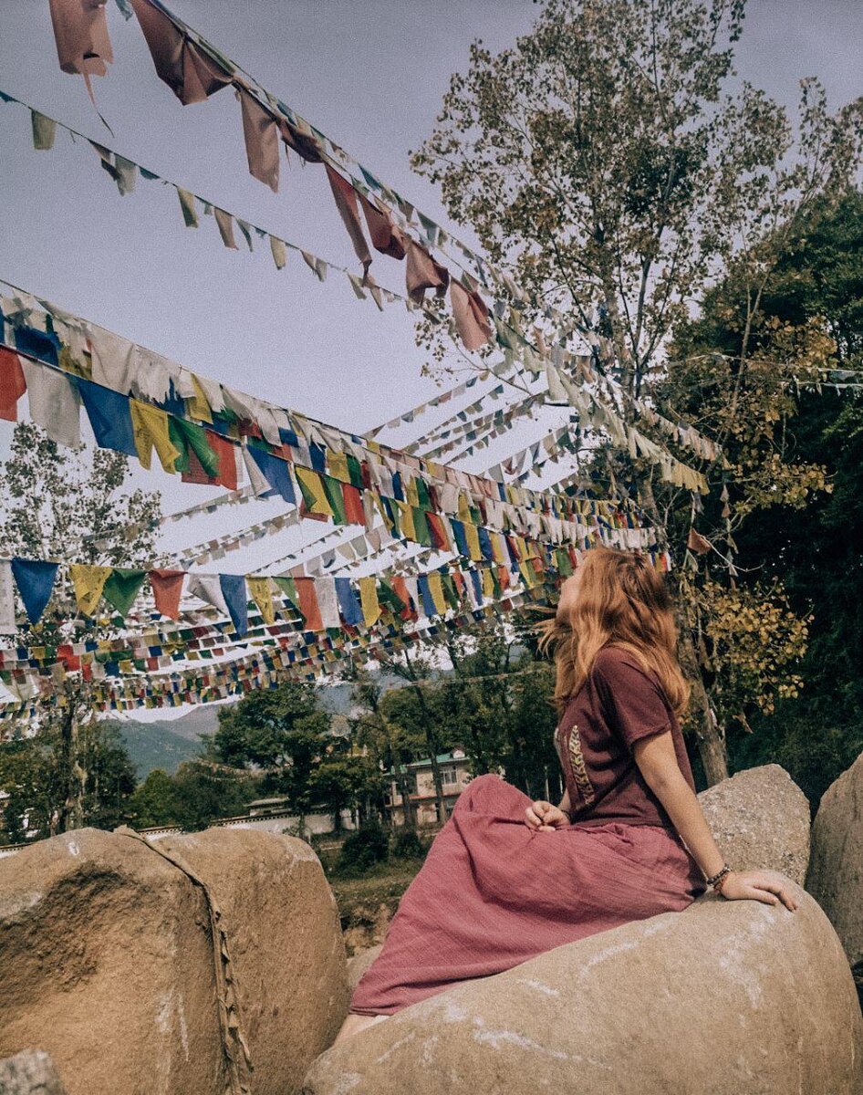 Я в Индии. Деревня Бир