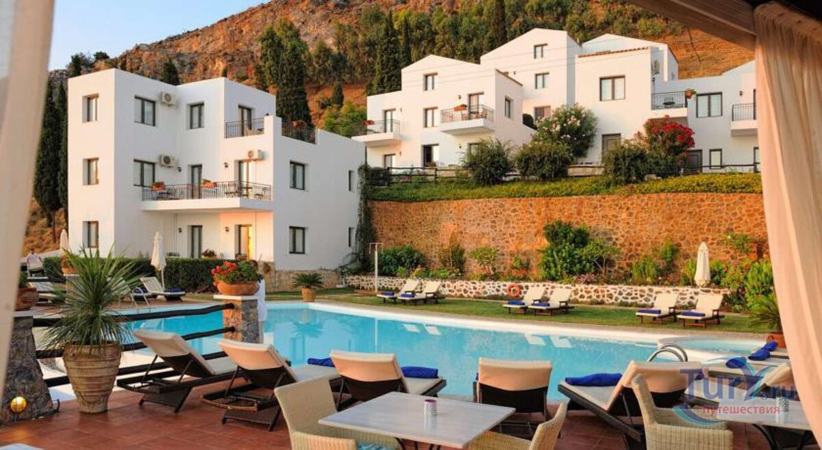 Отель Creta Blue Boutique Hotel  в Греции, Херсониссос 